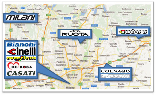 Milano-cykelkort_new Cykelmærker fra Italien (Milano)
